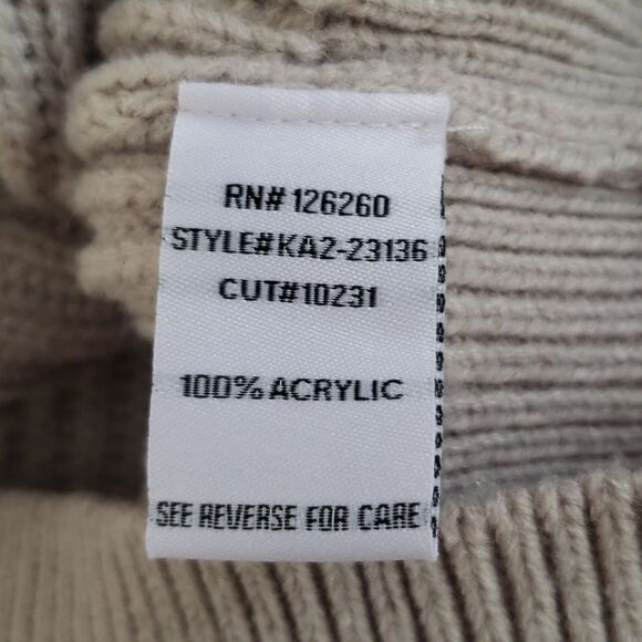 Velvet Heart Cardigan Sweater Womens XS V-neck Rib Knit Cropped 3 Button Gray - Picture 5 of 8